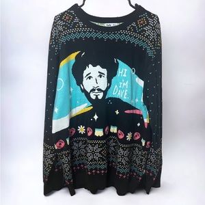 HULU‎ FX Dave Lil’ Dicky Christmas Sweater - Size XXL